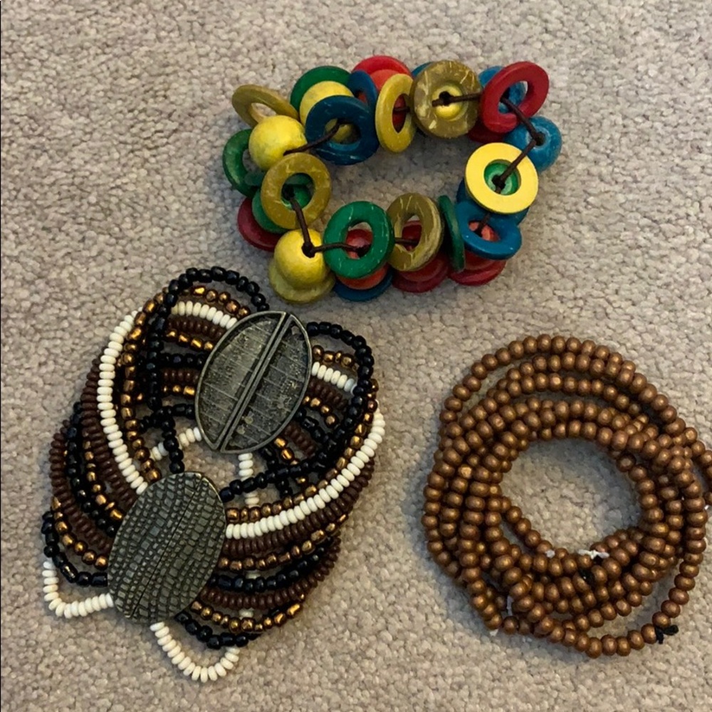 Lot of 3 bracelets